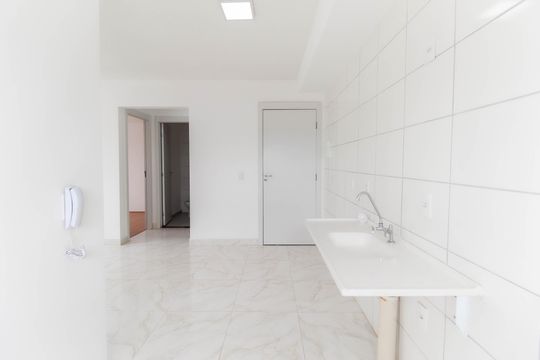 Cozinha de apartamento à venda com 2 quartos, 38m² em São Miguel, São Paulo