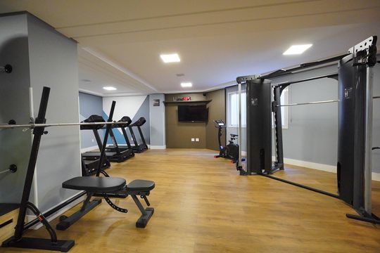 Área comum - Academia de apartamento para alugar com 2 quartos, 82m² em Campinas, São José