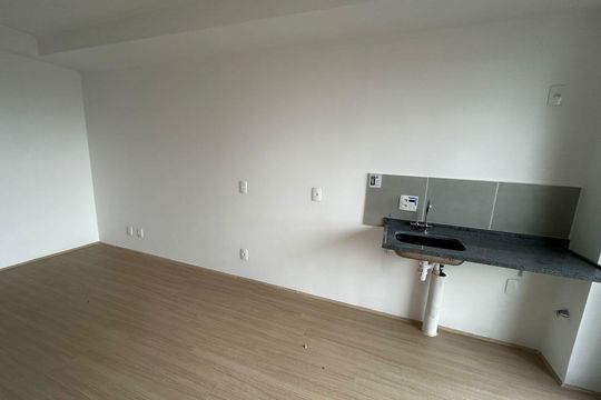 Sala/Cozinha de kitnet/studio à venda com 1 quarto, 25m² em Centro, Rio de Janeiro