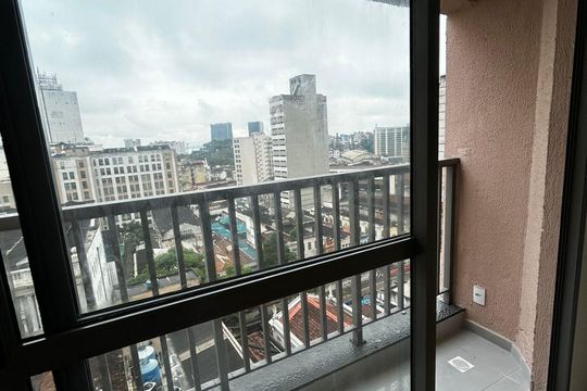 Varanda de kitnet/studio à venda com 1 quarto, 25m² em Centro, Rio de Janeiro