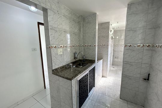 Cozinha de apartamento à venda com 2 quartos, 60m² em Engenho da Rainha, Rio de Janeiro