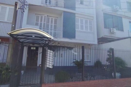 Fachada de apartamento à venda com 1 quarto, 53m² em Rio Branco, Porto Alegre