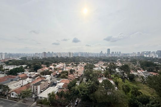 Vista Suite 1 de apartamento à venda com 3 quartos, 125m² em Santo Amaro, São Paulo