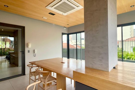 Salão de Festas de kitnet/studio à venda com 1 quarto, 38m² em Pinheiros, São Paulo