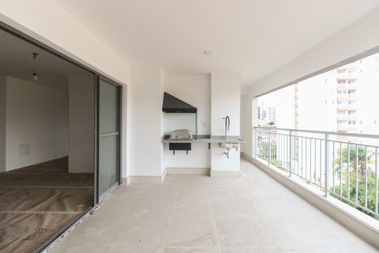 Varanda Gourmet  de apartamento à venda com 3 quartos, 122m² em Tatuapé, São Paulo