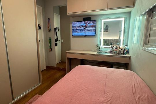 Quarto de apartamento à venda com 3 quartos, 104m² em Lauzane Paulista, São Paulo