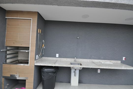 Área comum - Churrasqueira de apartamento à venda com 2 quartos, 42m² em Vila Mazzei, São Paulo