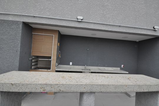 Área comum - Churrasqueira de apartamento à venda com 2 quartos, 42m² em Vila Mazzei, São Paulo