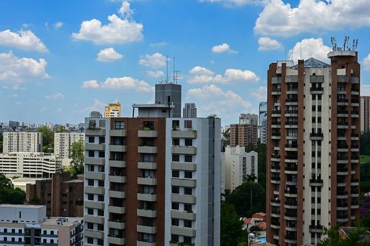 Vista de apartamento à venda com 1 quarto, 39m² em Jardim Ampliacao, São Paulo
