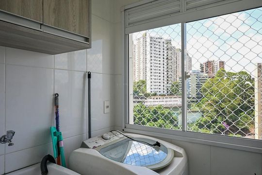 Área de Serviço  de apartamento à venda com 1 quarto, 39m² em Jardim Ampliacao, São Paulo