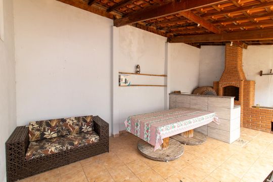 Área externa de casa à venda com 2 quartos, 96m² em Jardim Boa Esperança, Campinas