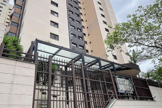 Fachada + plaquinha de apartamento à venda com 3 quartos, 130m² em Vila Caminho do Mar, São Bernardo do Campo
