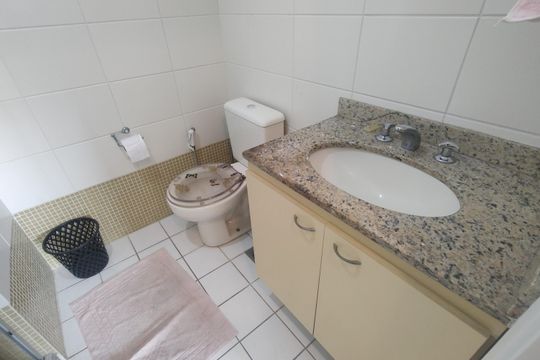 Banheiro Social de apartamento à venda com 3 quartos, 88m² em Freguesia (jacarepaguá), Rio de Janeiro