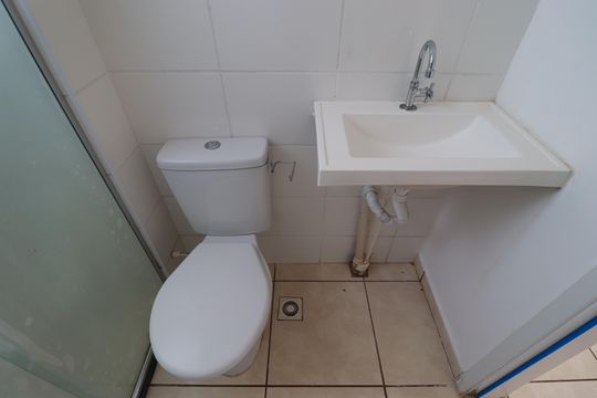 Banheiro  de apartamento para alugar com 2 quartos, 60m² em Vila Abranches, Ribeirão Preto