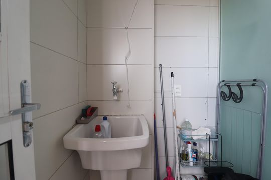 Área de Serviço de apartamento à venda com 2 quartos, 62m² em Parque Sao Vicente, Santo André