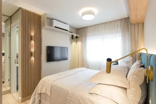 Quarto de apartamento à venda com 2 quartos, 74m² em São Sebastião, Porto Alegre