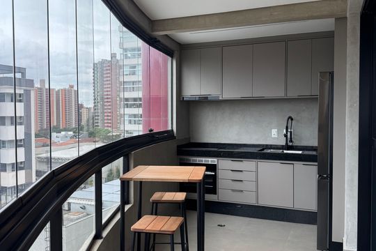 Varanda de apartamento à venda com 2 quartos, 85m² em Jardim, Santo André