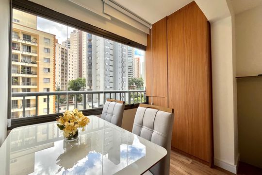 Varanda de kitnet/studio à venda com 1 quarto, 31m² em Vila Mascote, São Paulo