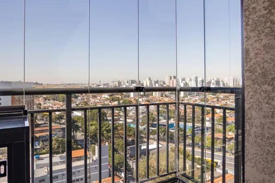 Varanda de apartamento à venda com 1 quarto, 28m² em Moema, São Paulo