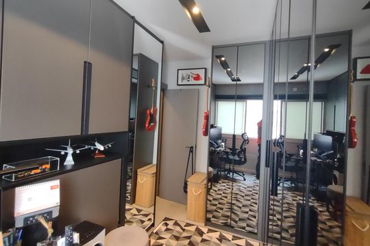 Quarto de apartamento à venda com 2 quartos, 68m² em Cerâmica, São Caetano do Sul