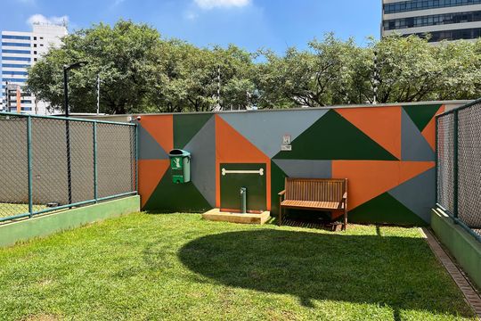 Área comum - Pet de apartamento à venda com 1 quarto, 29m² em Barra Funda, São Paulo