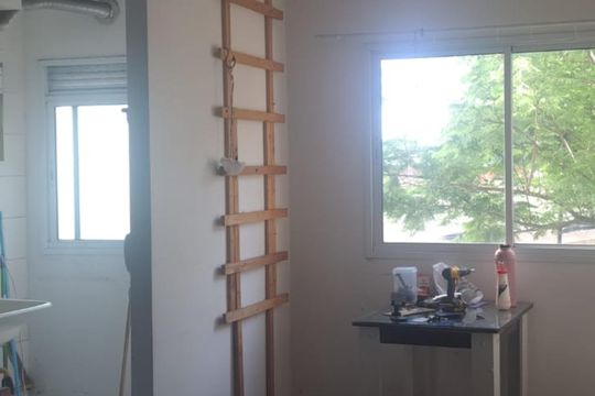 Sala de apartamento à venda com 2 quartos, 45m² em Vila Carmosina, São Paulo