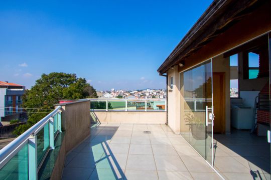 Área externa de apartamento à venda com 2 quartos, 118m² em Vila Bela Vista, Santo André