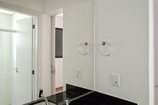Banheiro da Suíte 2 de apartamento à venda com 3 quartos, 106m² em São Pedro, Belo Horizonte
