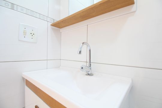 Banheiro de apartamento à venda com 2 quartos, 99m² em Parque Esmeralda, São Paulo