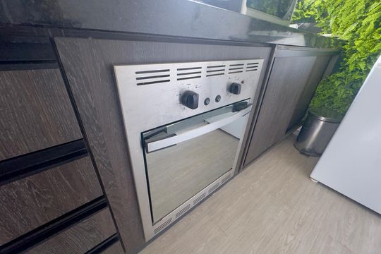 Cozinha de apartamento para alugar com 2 quartos, 43m² em Vila Nova Bonsucesso, Guarulhos