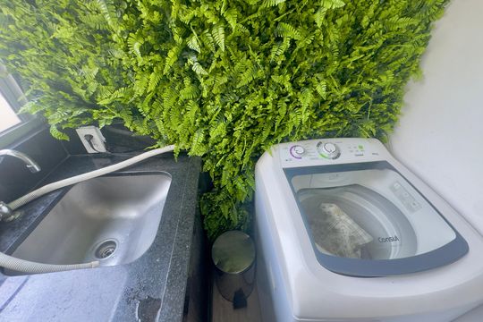 Área de Serviço de apartamento para alugar com 2 quartos, 43m² em Vila Nova Bonsucesso, Guarulhos
