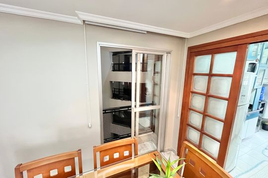 Varanda da Sala de apartamento à venda com 2 quartos, 64m² em Lauzane Paulista, São Paulo