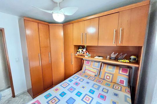 Quarto de apartamento à venda com 2 quartos, 64m² em Lauzane Paulista, São Paulo
