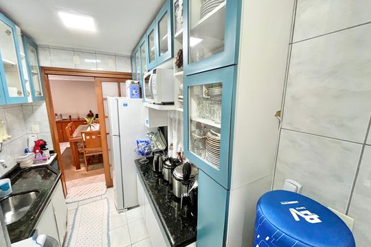 Cozinha de apartamento à venda com 2 quartos, 64m² em Lauzane Paulista, São Paulo