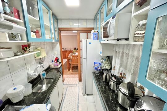 Cozinha de apartamento à venda com 2 quartos, 64m² em Lauzane Paulista, São Paulo