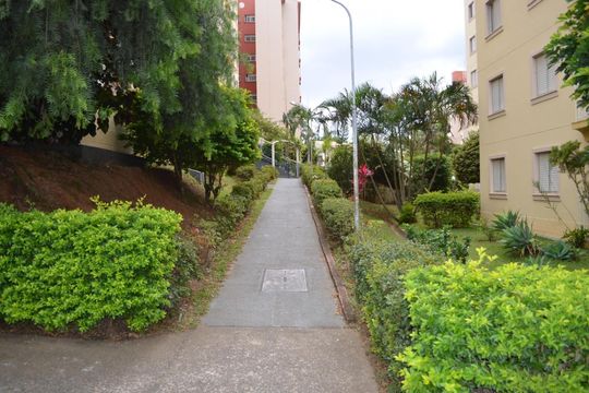 Área externa de apartamento à venda com 3 quartos, 63m² em Jardim dos Oliveiras, Campinas