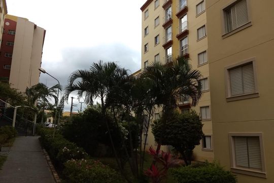 Área externa de apartamento à venda com 3 quartos, 63m² em Jardim dos Oliveiras, Campinas