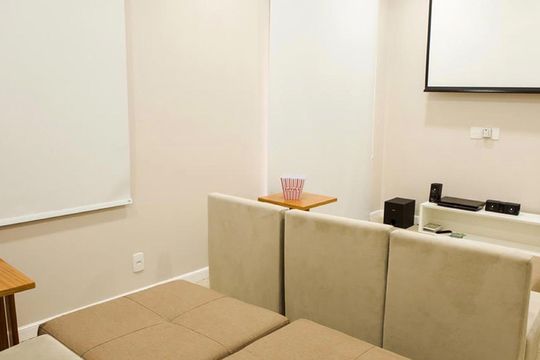 Área comum de apartamento para alugar com 2 quartos, 84m² em Marapé, Santos