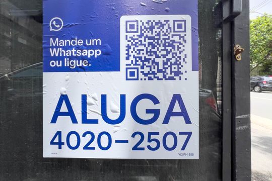 Placa YIXW-1558 de casa de condomínio para alugar com 1 quarto, 20m² em Vila Mariana, São Paulo