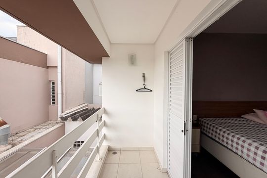 Suíte - Varanda de casa à venda com 4 quartos, 500m² em Vila Agricola, Jundiaí