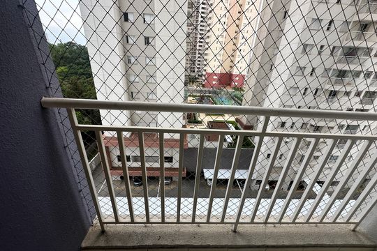 Varanda da Sala de apartamento à venda com 2 quartos, 57m² em Vila Nossa Senhora da Escada, Barueri