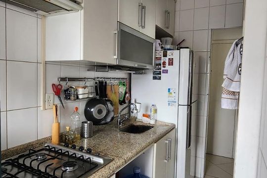 Cozinha de apartamento à venda com 2 quartos, 50m² em Vila Andrade, São Paulo