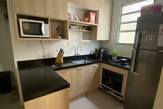 Cozinha de casa à venda com 2 quartos, 56m² em Penha, Rio de Janeiro