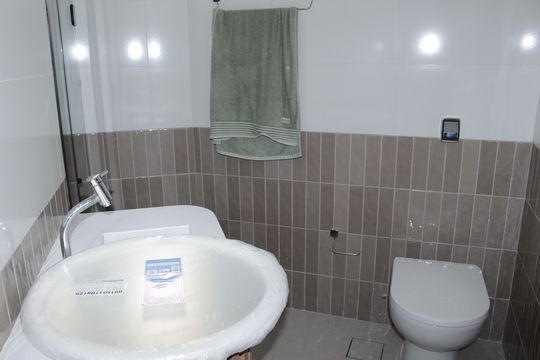 Banheiro de apartamento à venda com 1 quarto, 47m² em República, São Paulo
