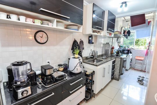 Cozinha de apartamento à venda com 3 quartos, 91m² em Tijuca, Rio de Janeiro