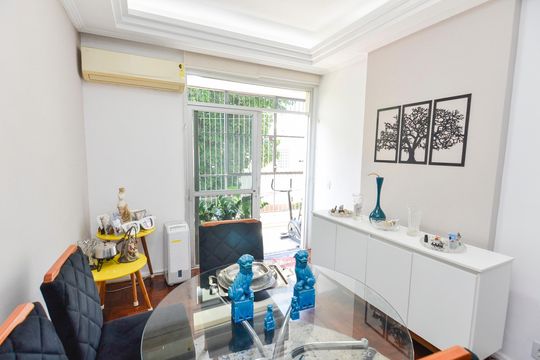 Sala de apartamento à venda com 3 quartos, 91m² em Tijuca, Rio de Janeiro