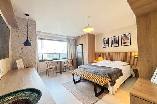 Studio de kitnet/studio à venda com 1 quarto, 28m² em Itaim Bibi, São Paulo