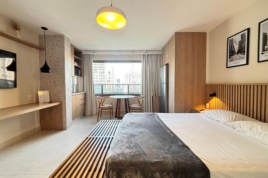 Studio de kitnet/studio à venda com 1 quarto, 28m² em Itaim Bibi, São Paulo