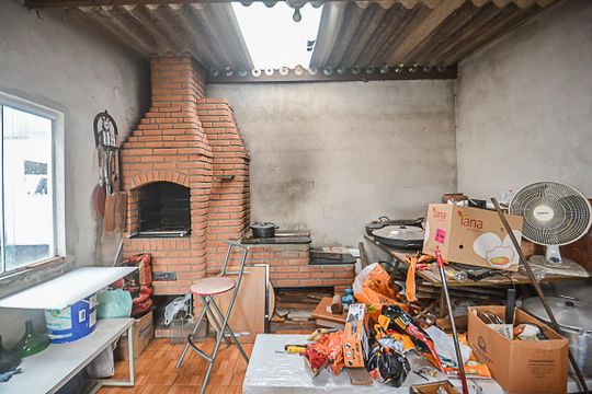 Churrasqueira de casa à venda com 2 quartos, 166m² em Jardim Nascimento, São Bernardo do Campo