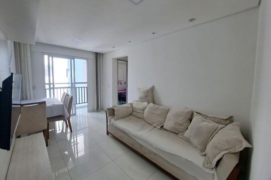 Sala de apartamento à venda com 2 quartos, 48m² em Padroeira, Osasco